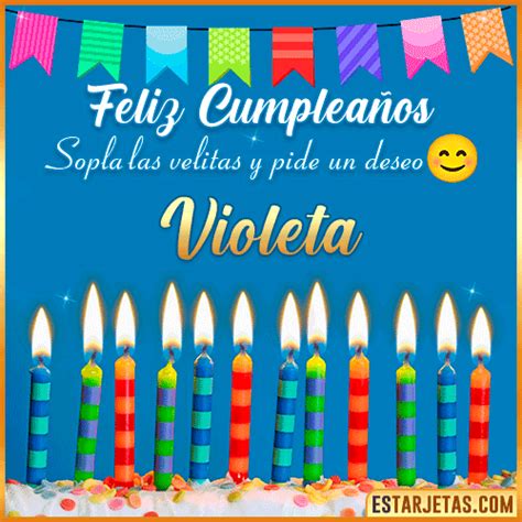 Recolectar 119 Images Feliz Cumpleaños Violeta  Viaterramx
