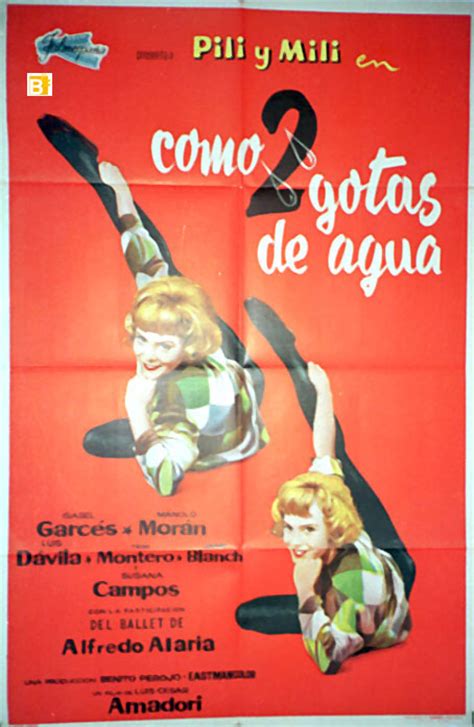 Como Dos Gotas De Agua Movie Poster Como Dos Gotas De Agua Movie Poster