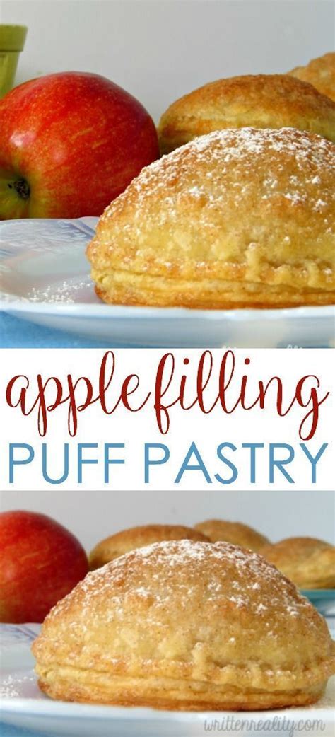 Apple Filling Puff Pastry Written Reality Recipe Puff Pastry Desserts Puff Pastry Recipes
