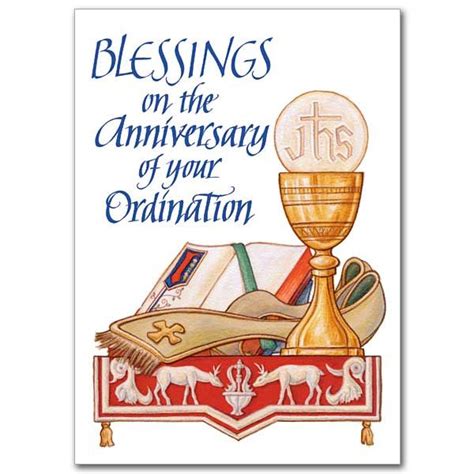 Blessings On The Anniversary Of Your Ordination Ordination