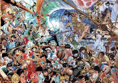 Shonen Jump Wallpapers Top Free Shonen Jump Backgrounds Wallpaperaccess