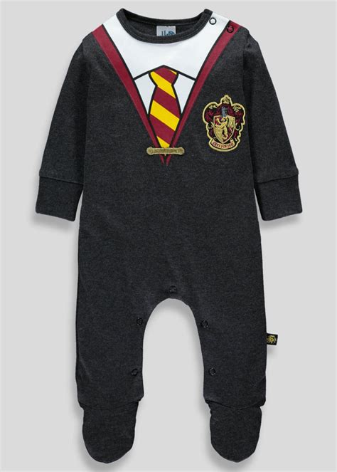 Unisex Harry Potter Sleepsuit Newborn 12mths Harry Potter Baby