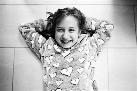 Portrait Of A Cute Young Girl With Missing Teeth By Stocksy Contributor Jakob Lagerstedt