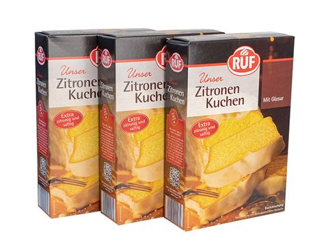 We did not find results for: 3x RUF Zitronen Kuchen 500g | Backmischungen | Backfun