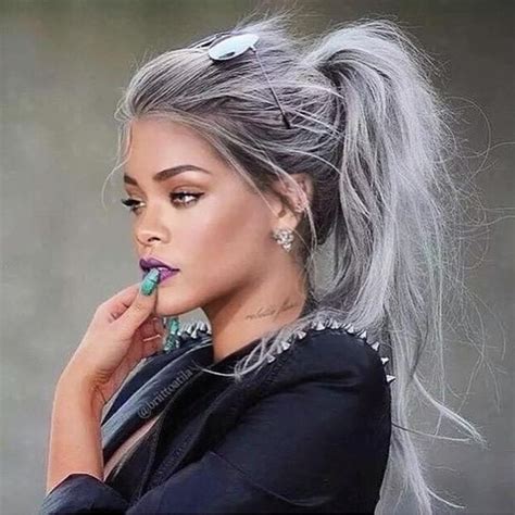 Is Gray Hair In Style 2024 Minta Marina