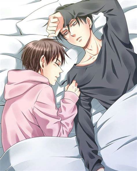 There's something weird going on with your face. Levi x Eren | Anime Amino