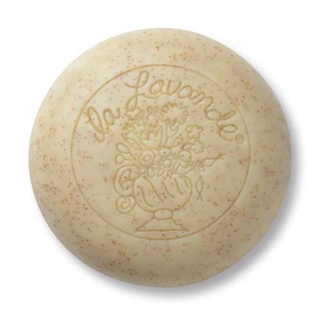 Honey Almond French Hand And Face Soap Round La Lavande Finest French Soaps