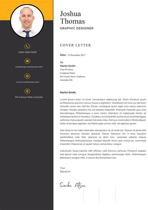 Classic Cover Letter Template In Microsoft Word Format To