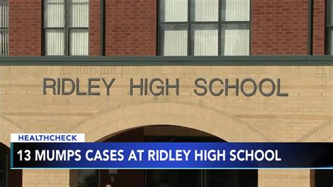 13 Mumps Cases Now Tied To Ridley High School Pennsylvania Health