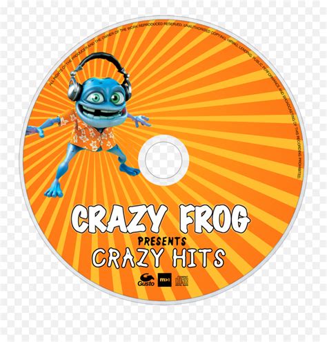 Crazy Frog Presents Hits Cd Disc Crazy Frog Presents Crazy Hits Png