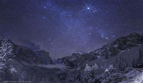 Astronomy Photo Of The Day 1202014 Winter In Yosemite National Park