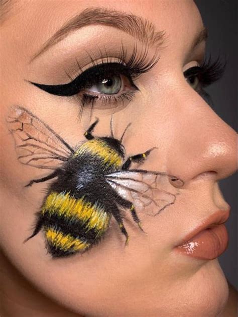 Best Makeup Ideas For Halloween 2019 Stylish Belles Bee Makeup