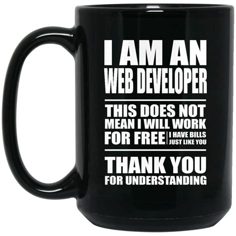 Job Web Developer Mug I Am An Developer Coffee Mug Tea Mug Job Web Developer Mug I Am An ...