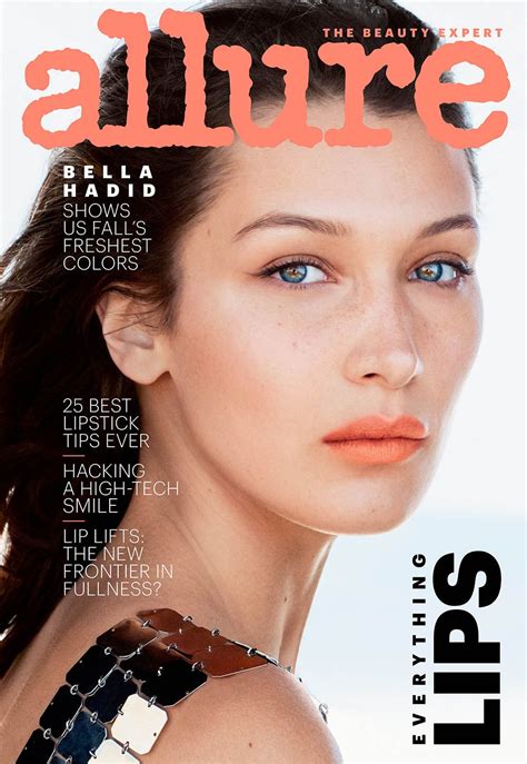 Bella Hadid Covers Allure Us September 2018 By Daniel Jackson Looks