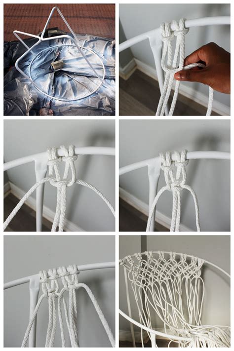 Making a hammock chair considering the kids will not be wise. DIY Macrame Hammock Chair | Fish & Bull