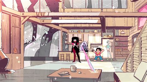 The lighthouse seen in the distance. Steven Universe - Gem Glow/Laser Light Cannon - YouTube