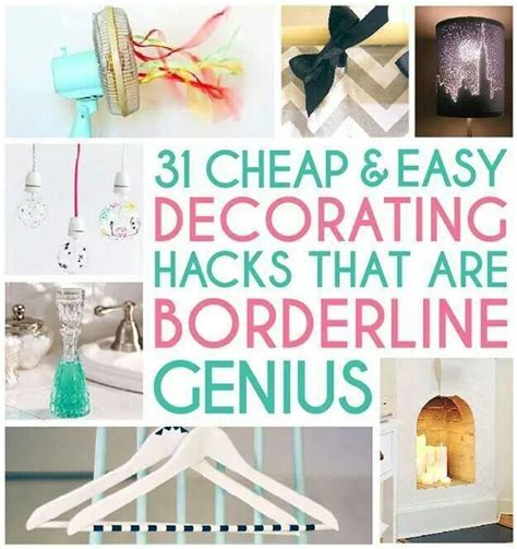 31 Decorating Hacks That Are Genius Home Decor Hacks Simple Decor