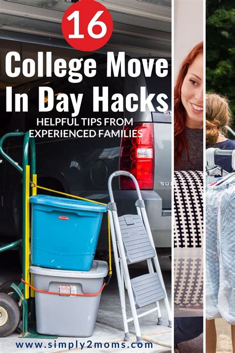 19 Essential Tips How To Prepare For College Move In Day Simply2moms