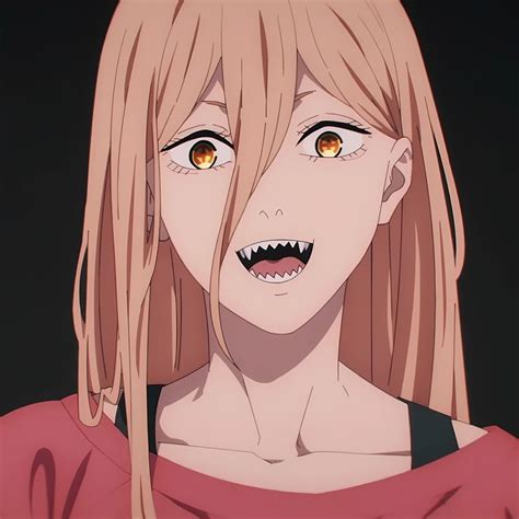 An Anime Character With Long Blonde Hair And Orange Eyes