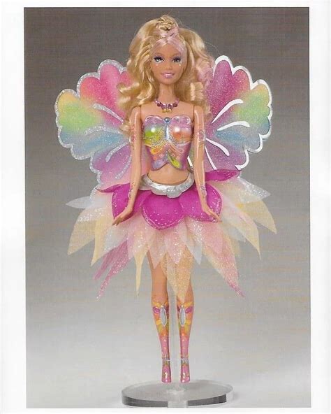 Barbie Fairytopia Doll Magic Rainbow Adventure Elina Flutter Wings Doll