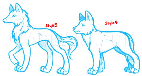 How To Draw Anime Dogs By Dawn