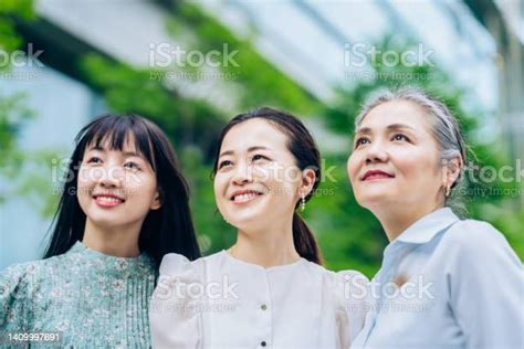 Three Women Of Different Generations Stock Photo Download Image Now