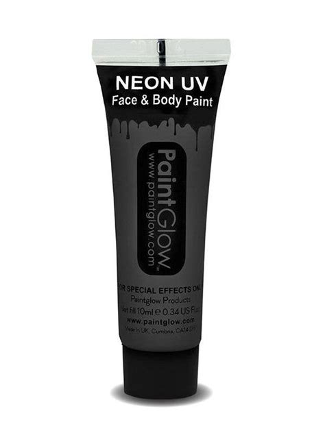Uv Black Cream Makeup Blacklight Black Face And Body Paint