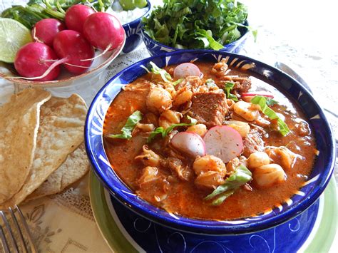 Receta Delicioso Pozole Rojo De Puerco Estilo Jalisco