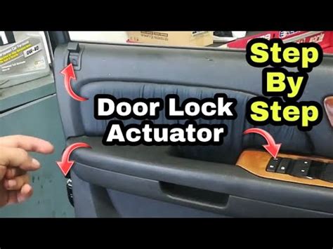 Gmc Chevrolet Door Lock Actuator Install Silverado