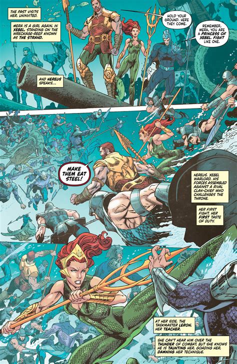 Mera Queen Of Atlantis 3 5 Page Preview And Cover Released By Dc Comics