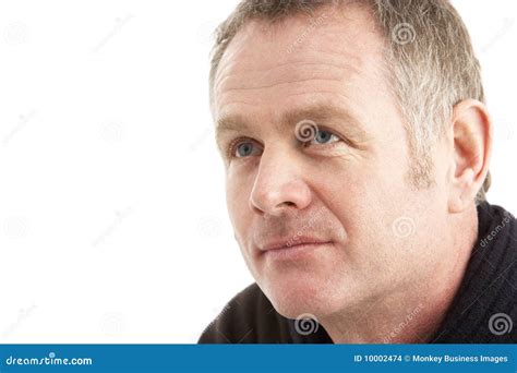 Portrait Of Middle Aged Man Stock Photo 10002474