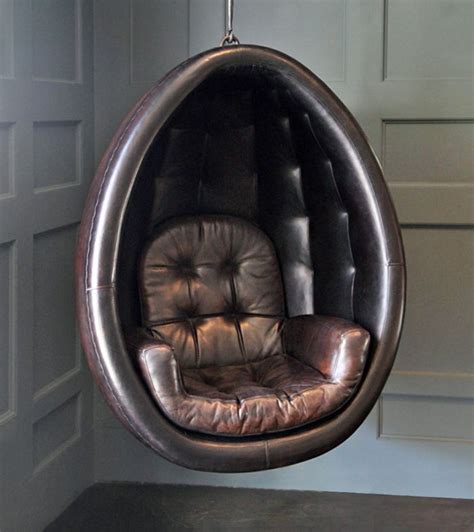 3 hammock feeling in your living room. Blackman Cruz Jr. Hanging Pod Chair "One-off" espresso ...