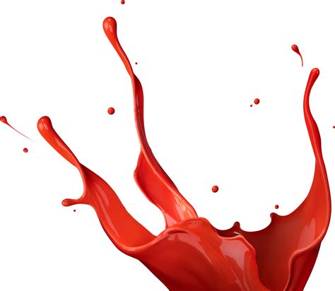 Abstract Red Paint Splash Png Wallpaper Png Images