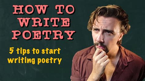 How To Write Poetry For Beginners Easy Tips To Start Writing Poetry YouTube