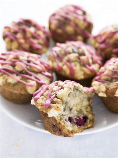 Raspberry Muffins With Streusel Topping Plated Cravings Raspberry