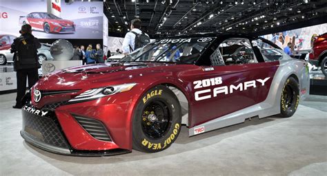New Toyota Camry Gets Its 59 Liter Pushrod V8 For Nascar Carscoops