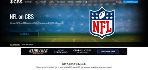 I have registered my apps many times and they all work perfectly. How to Watch the NFL on CBS Online
