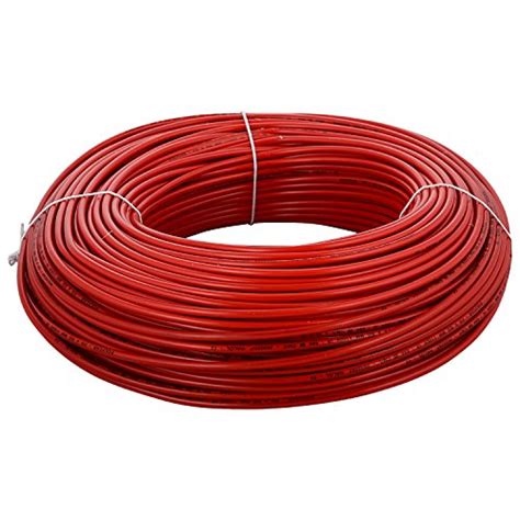 Polycab 6sqmm Single Core Copper Flexible Cable Red Fr Icc