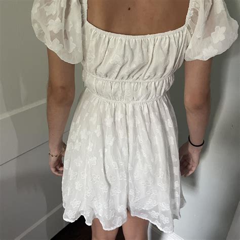 Princess Polly White Dress New With Tags Depop