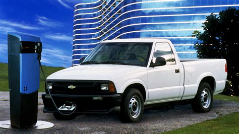 Chevy S10 Ford Ranger Electrics Were Early Electric Pickup Trucks