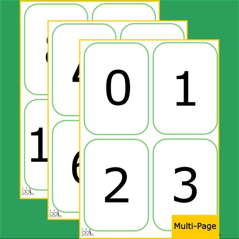 Here S A Set Of Number Cards From 0 20 Number Counting Cards Hot Sex
