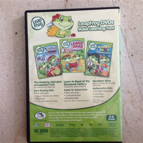 Leapfrog 3 Dvd Learning Collection Hobbies And Toys Toys And Games On