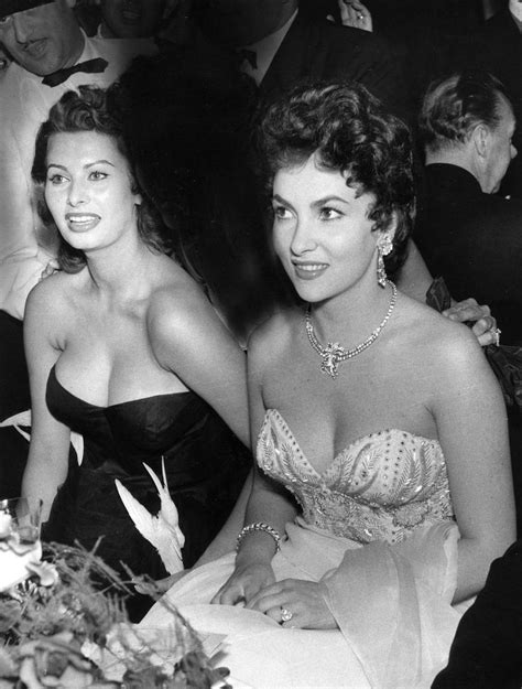 My Retro Vintage Gina Lollobrigida Sophia Loren Italian Actress
