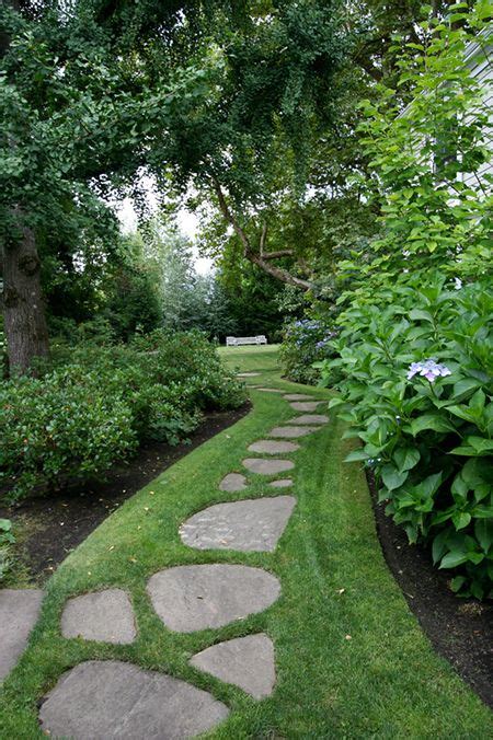Flagstone Path Landscaping With Rocks Landscape Edging Backyard Walkway