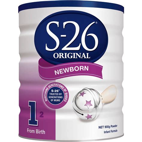 Parents have a huge selection of formulas that address a wide variety of health and developmental needs. S26 Original Newborn Baby Formula Stage 1 From Birth 900g ...
