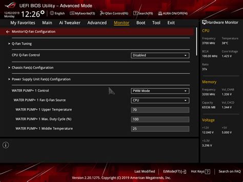 Bios And Software The Asus Rog Zenith Ii Extreme Trx40 Motherboard