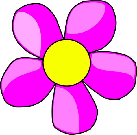 Purple Flower 2 Clip Art At Vector Clip Art Online Royalty