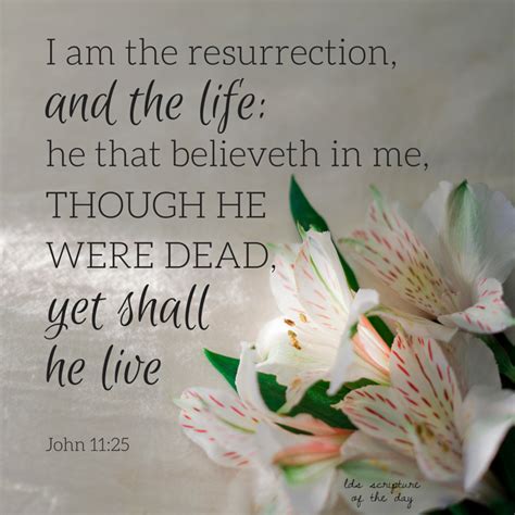 “jesus Said I Am The Resurrection And The Life He That Believeth