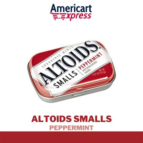 Altoids Smalls Peppermint Breath Mints 105g Lazada Ph