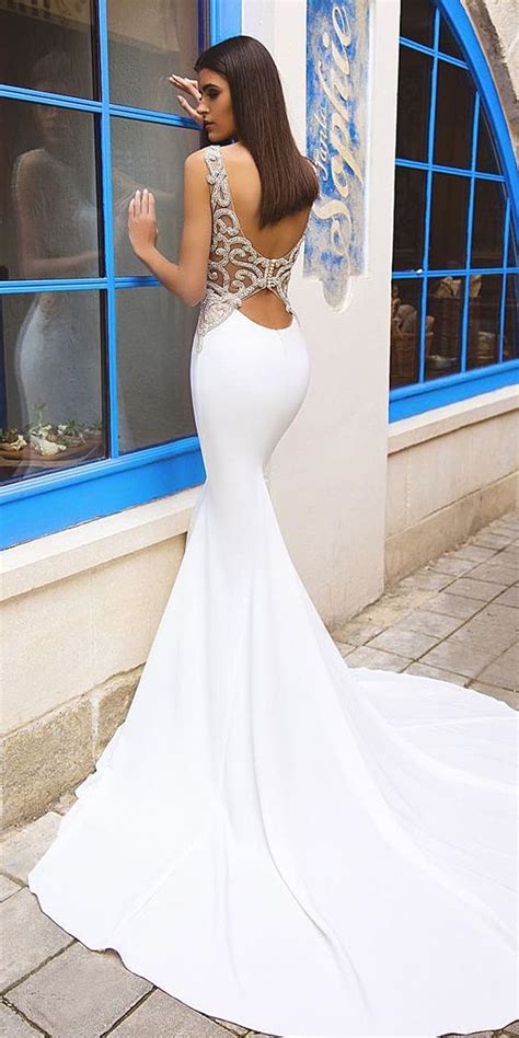 30 Stunning And Awe Inspiring Crystal Design Wedding Dress 2019